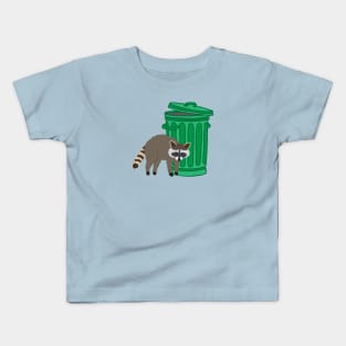 Raccoon / trash panda Kids T-Shirt